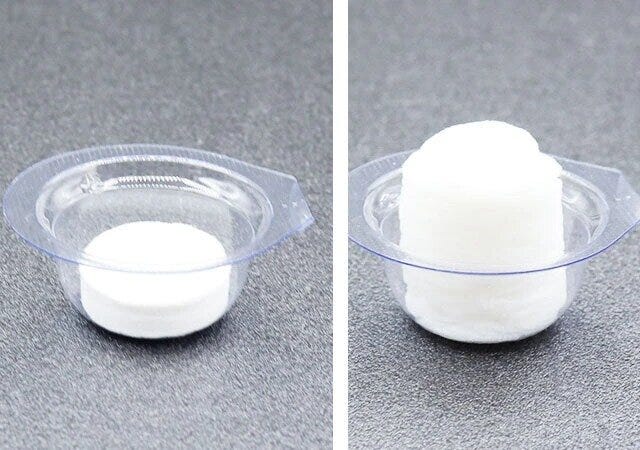 ダイソー　圧縮フェイスマスク