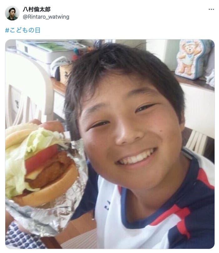 八村倫太郎Xより