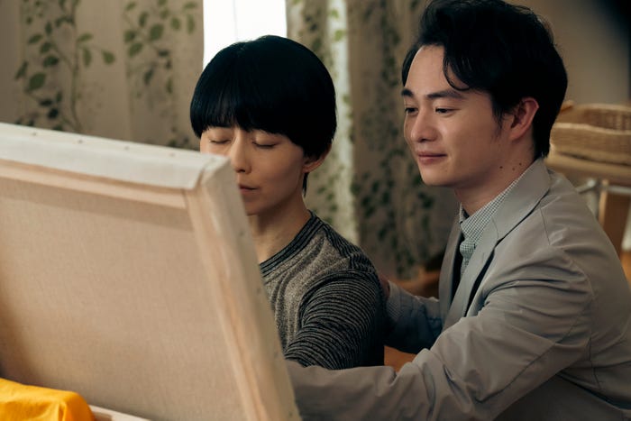 原田佳奈、森永悠希「ハコビヤ」第7話より(C)「ハコビヤ」製作委員会