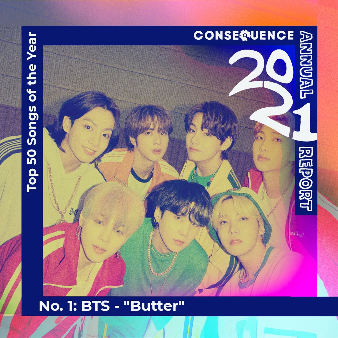 BTS「Butter」米メディア選定「今年の歌」1位に 新記録やコロナ禍の活動など評価