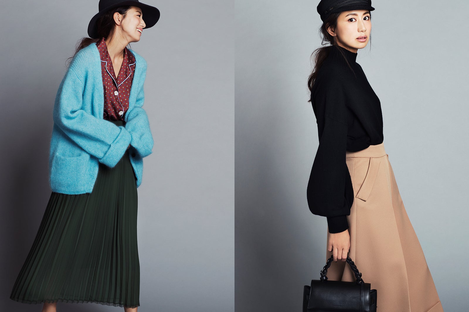 一癖ある“袖”で旬な着こなしに