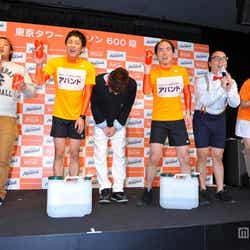 「東京タワーマラソン 600段」開催記念イベントの様子