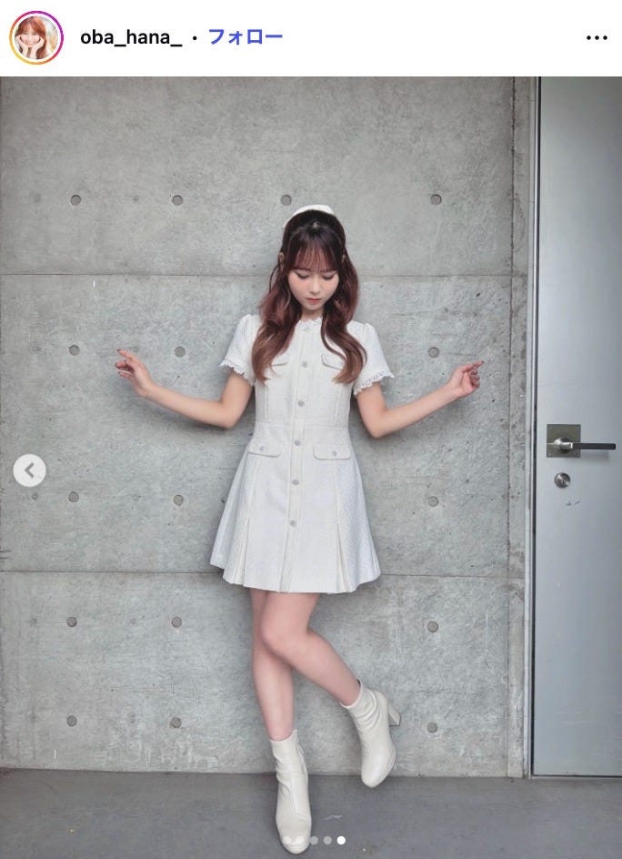 大場花菜Instagramより