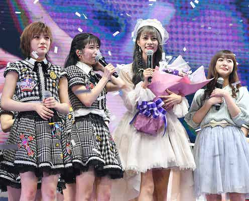 AKB48 TeamTP卒業の阿部マリアに同期メンバー涙<セットリスト>