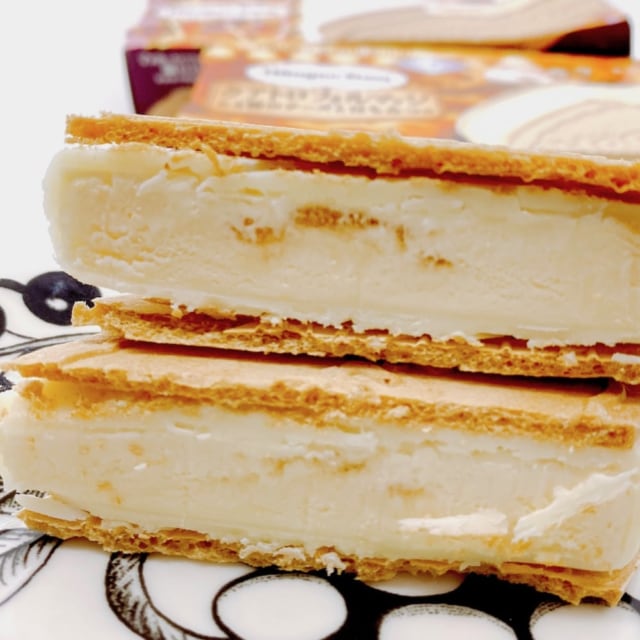 ハーゲンダッツ大人なクリスピーサンド「クワトロフォルマッジ」