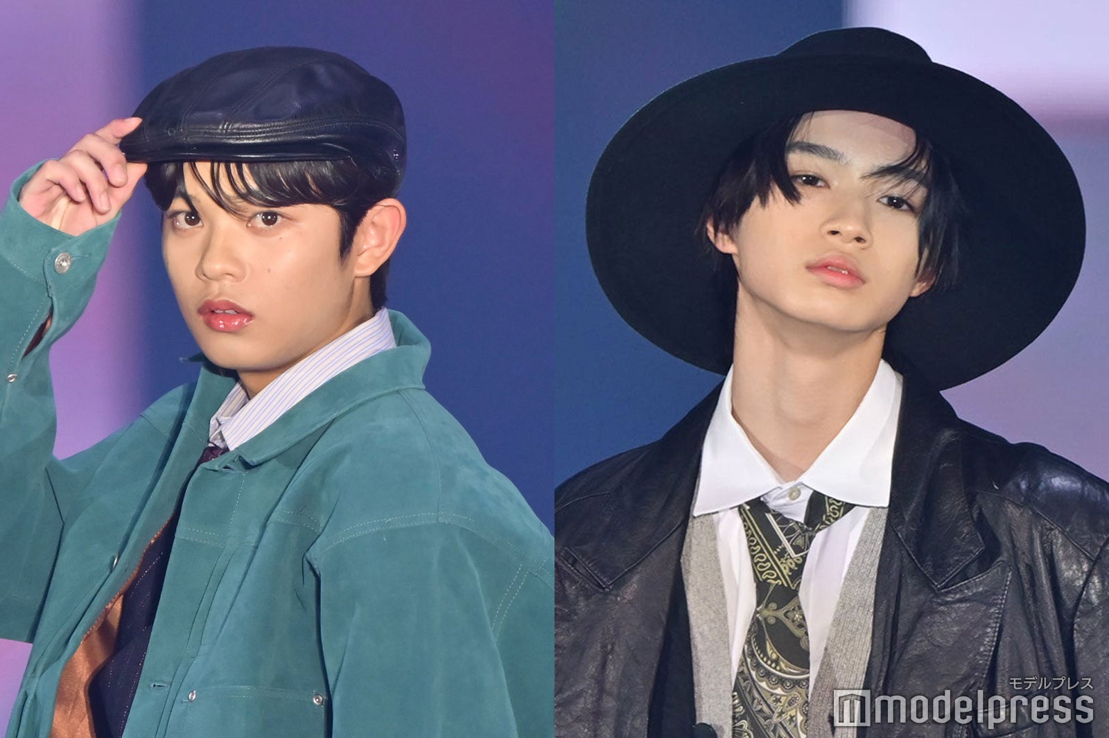 「国宝」子役コンビが揃ってランウェイ登場 黒川想矢＆越山敬達に歓声【ガルアワ2025AW】