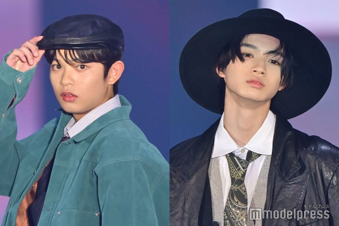 黒川想矢、越山敬達(C)モデルプレス