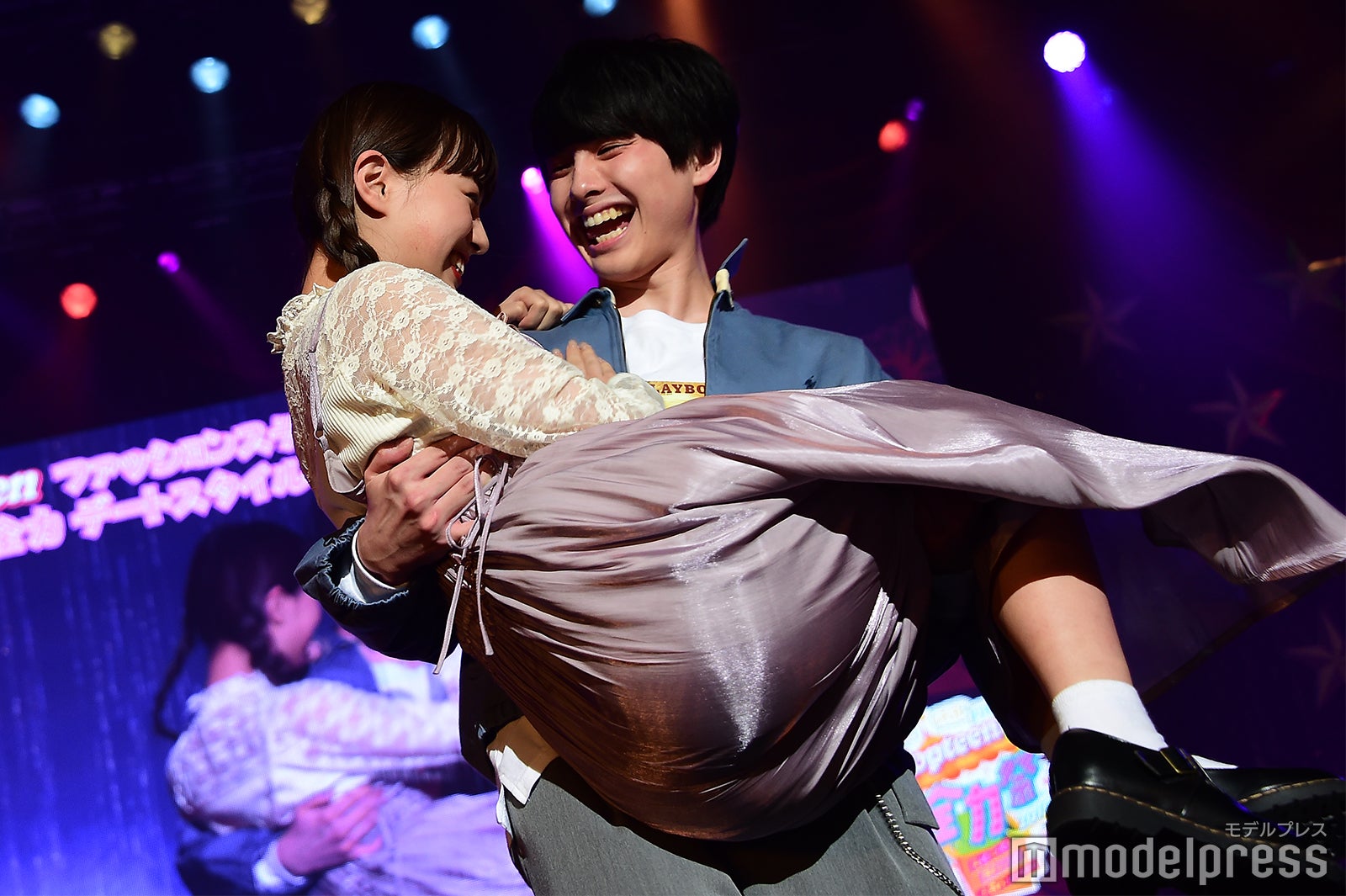 鶴嶋乃愛（のあにゃん）、本田響矢（きょーちゃん） （C）モデルプレス