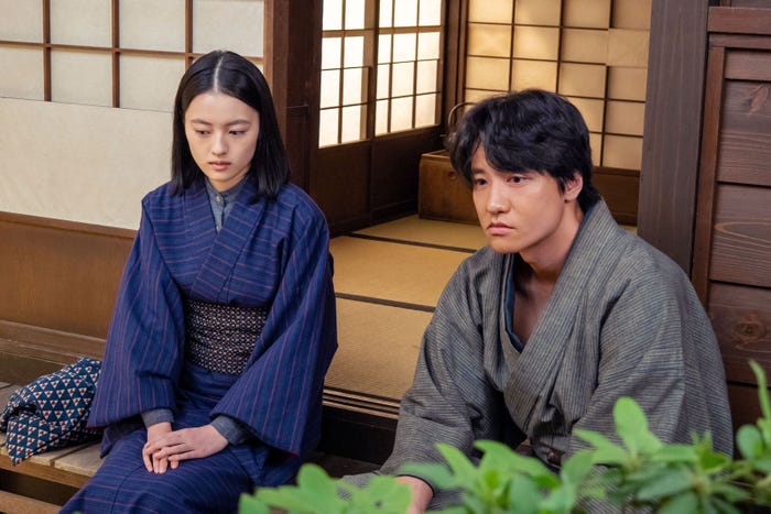 上坂樹里、藤原季節「風、薫る」第84話(C)NHK
