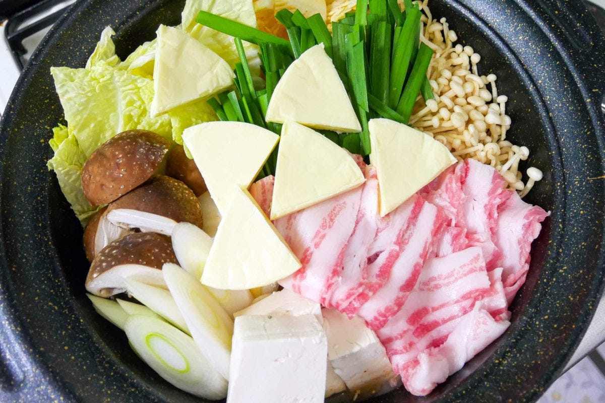 6Pチーズ・キムチ鍋