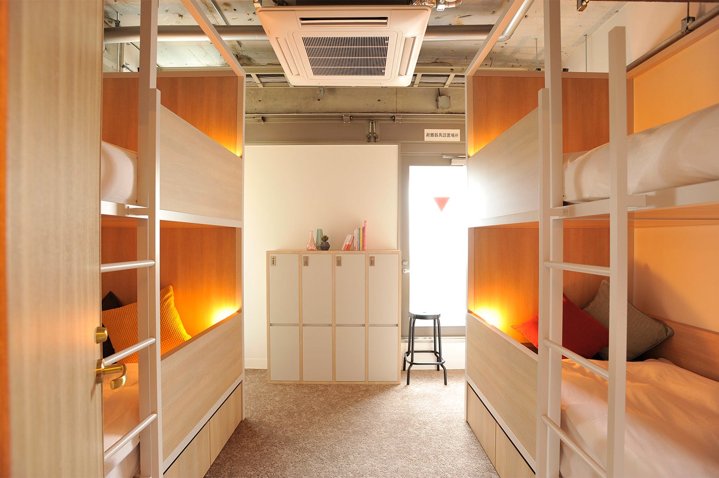 一人旅におすすめのドミトリータイプは2室でベッド数8台（提供画像）