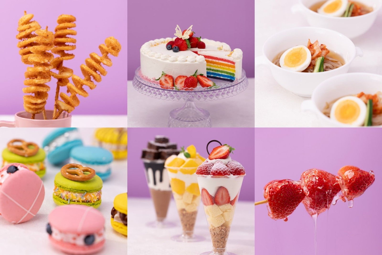 韓国スイーツブッフェ ～アンニョン！Berry Berry Korean Town～（提供写真）