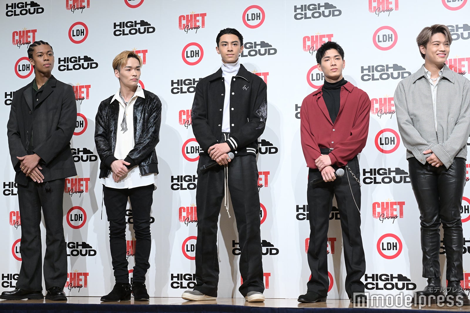 JIMMY、中西椋雅、WEESA、小波津志、半田龍臣 （C）モデルプレス