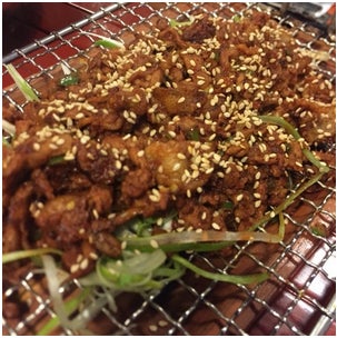 おすすめサイドメニューのプルコギ／桃オフィシャルブログ（Ameba）より