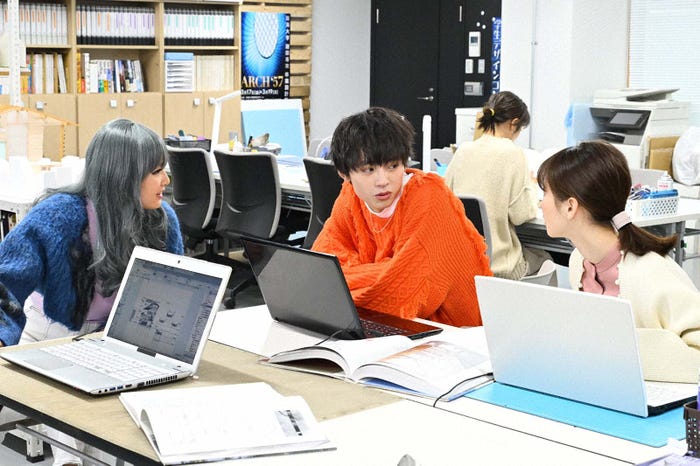 箭内夢菜、水沢林太郎、広瀬アリス「マイ・セカンド・アオハル」最終話より(C)TBS