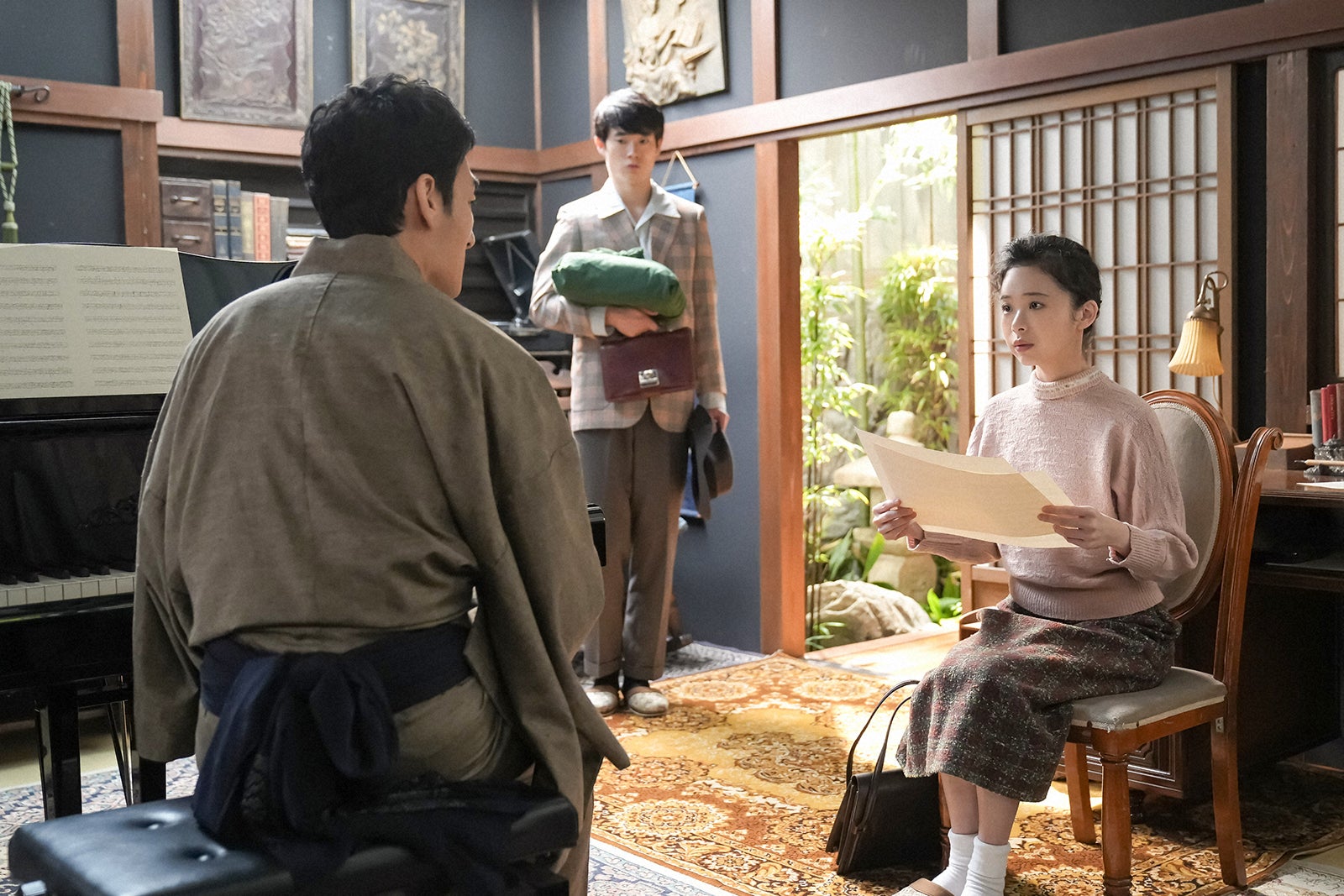 草なぎ剛、三浦獠太、趣里「ブギウギ」第105話（C）NHK