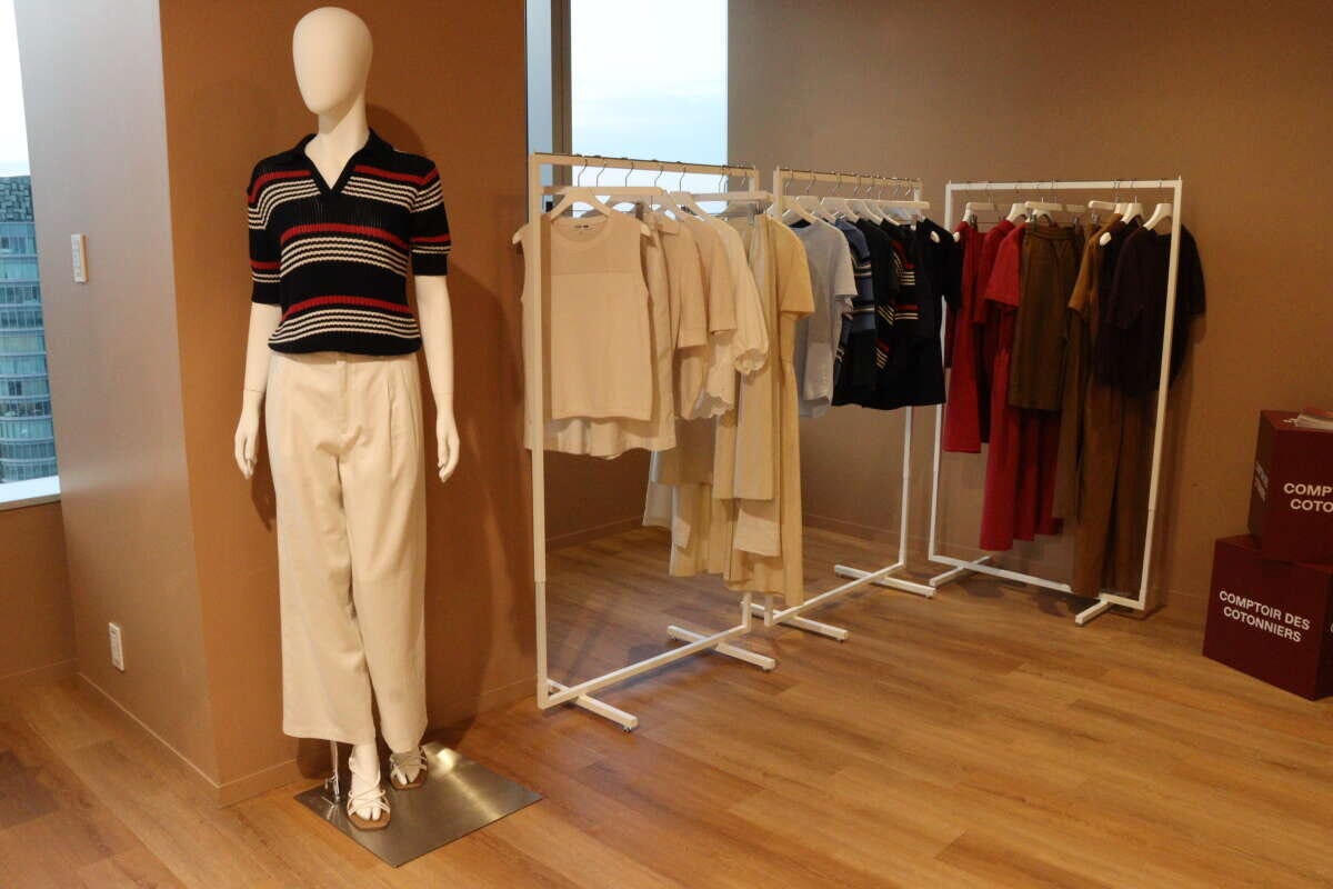 ユニクロ×コントワー・デ・コトニエ　コラボ　展示会