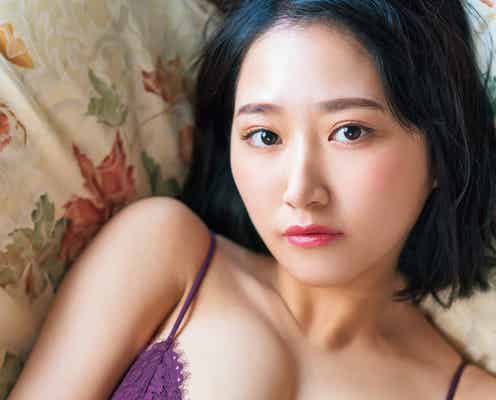 川瀬もえ、初下着姿で豊満バスト披露