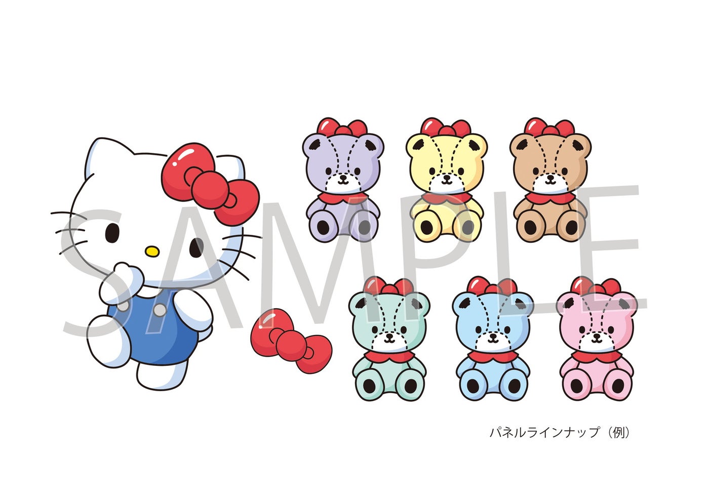 HELLO KITTY RIBBON RIBBON Sweets Buffet／提供画像