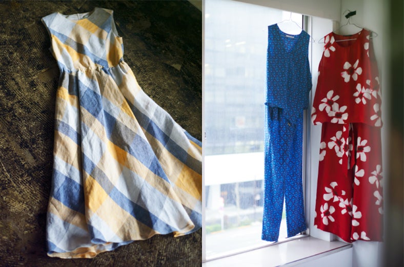 「ワンピース」「セットアップ」…“派手”柄アイテムで大人可愛く