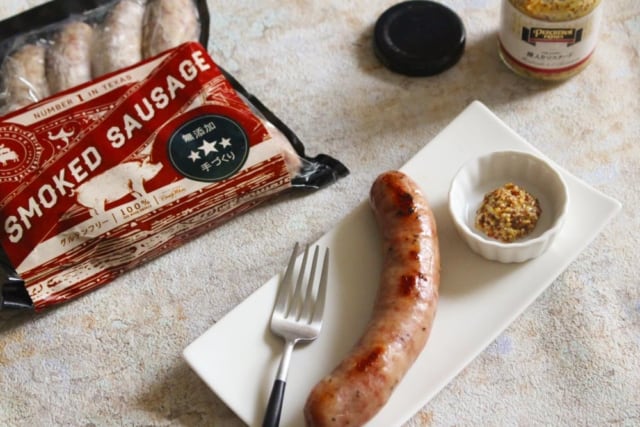 コストコの無添加ソーセージ