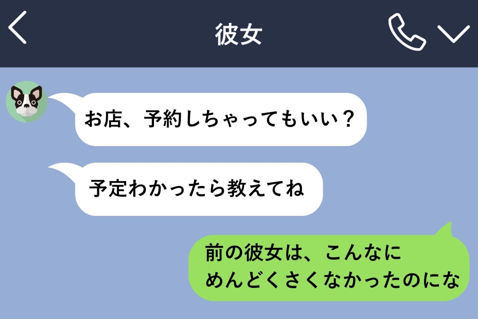 返信を後回しにした僕→『前の彼女は、こんなにめんどくさくなかったのにな』で未読無視され大後悔