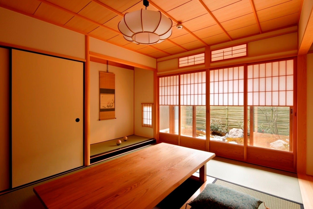 掘りごたつ付の和室／画像提供：ワコール