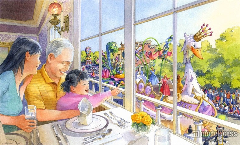 レストランの更なる充実の例（イメージ）（C）Disney