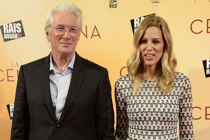 リチャード・ギア、アレハンドラ・シルヴァさん/写真:Getty Images