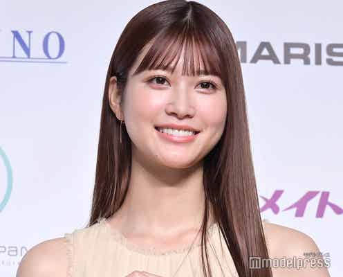 生見愛瑠、美肩&背中ざっくりドレス姿「大人っぽくて素敵」「肌透き通ってる」と話題