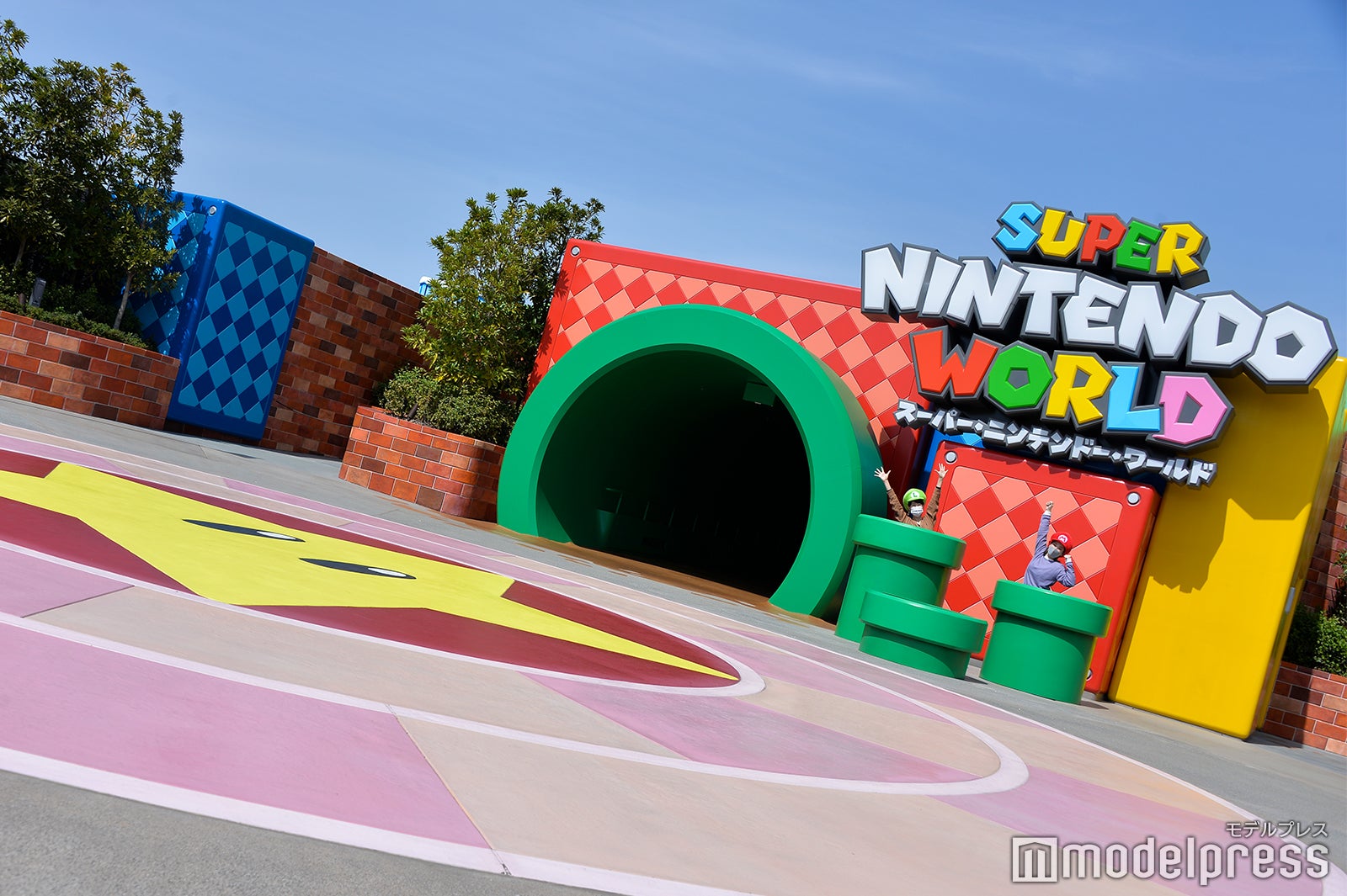 スーパー・スター・プラザ／スーパー・ニンテンドー・ワールド（C）モデルプレス