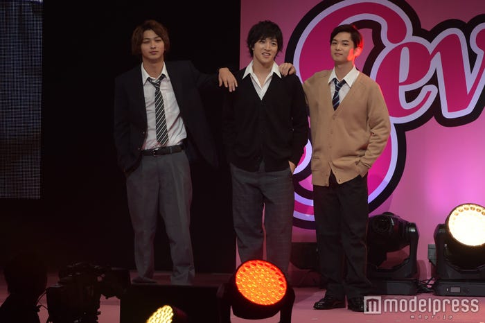 ドS男子チーム(左から)横浜流星、上遠野太洸、千葉雄大(C)モデルプレス