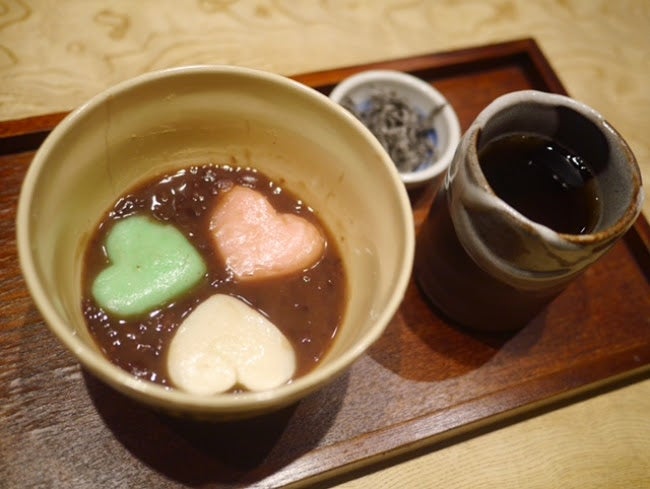 新登場の「恋ぜんざい」／画像提供：一般社団法人わんだふる