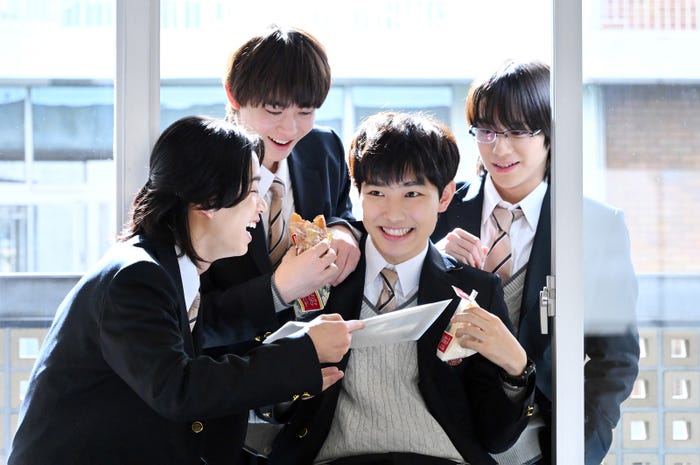 森愁斗、豊田裕大、山田健人、山下幸輝「御上先生」第9話(C)TBS