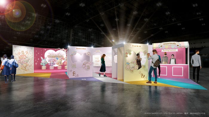 「Cheeristails」サンリオフェス2026 in みなとみらい 特設ブース※イメージ(C)2026 SANRIO CO., LTD. 著作 株式会社サンリオ