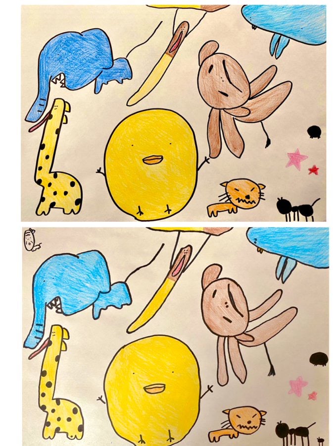 今泉佑唯“難易度高すぎ”直筆の間違い探し公開 「全く見つからない」「心折れそう」と話題