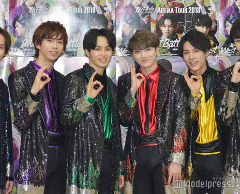 超特急、Tシャツ破り上半身あらわ 準備&胸中は?