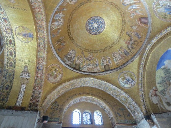ヴェネツィア サン・マルコ大聖堂廊下の天井モザイク／提供画像