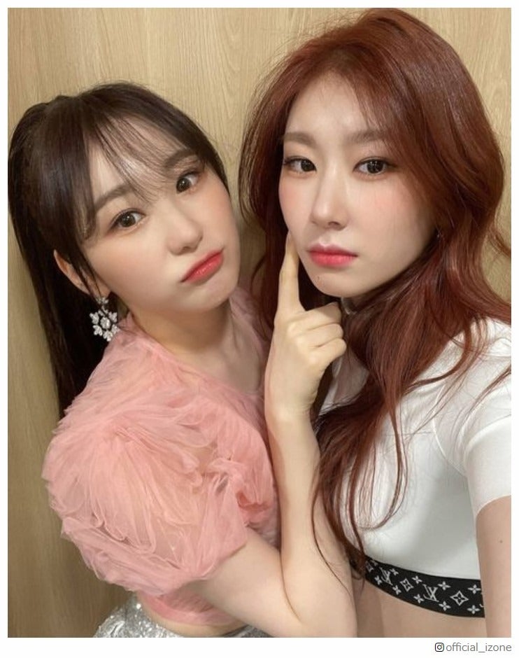 IZ*ONEチェヨン＆ITZYチェリョン姉妹2ショット公開にファン歓喜「最高の姉妹」