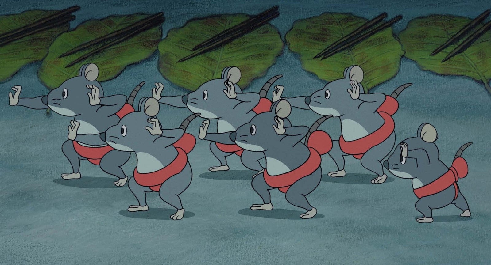 「映像展示室オリヲン座」で2025年2月に上映する『ちゅうずもう』の一場面（C）2010 Studio Ghibli