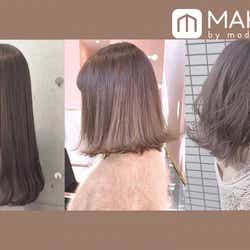 ベージュブラウンのヘアカラーまとめ 透明感と抜け感のあるスタイルに 明るさ別 モデルプレス