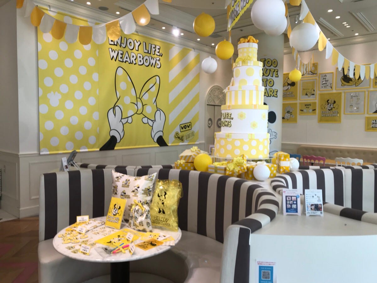 ミニーマウスの限定カフェ「OH MY!MINNIE MOUSE」OH MY CAFE東京大阪など4都市にオープン