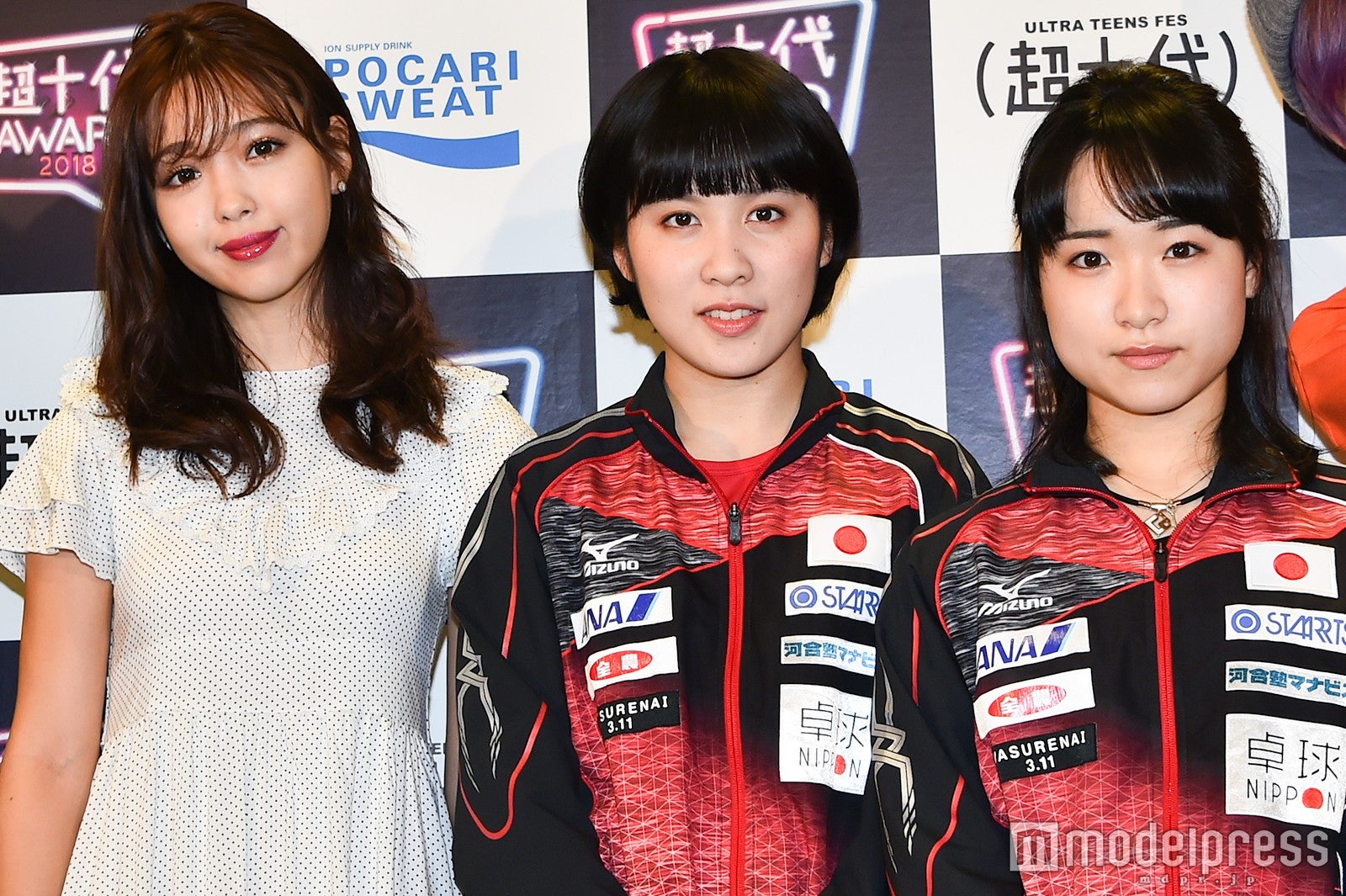 藤田ニコル、卓球・平野美宇＆伊藤美誠から憧れの眼差し「裏でもキラキラしてる」