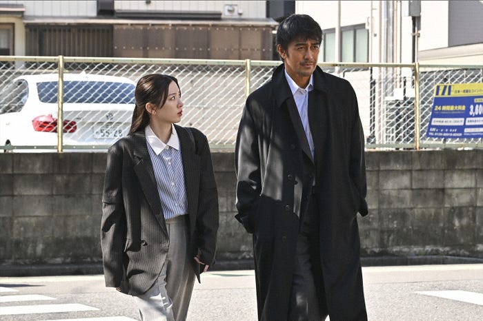 永野芽郁、阿部寛「キャスター」第4話(C)TBS