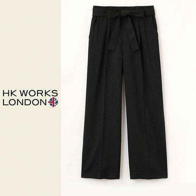 しまむら リボン付きテーパードパンツ しまむらのリボン付きテーパードパンツ