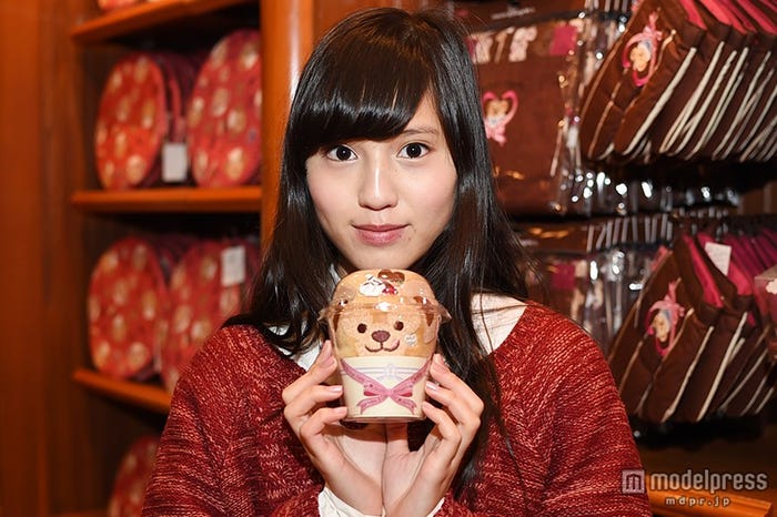 ミニタオル¥800/モデル:矢内美麻理