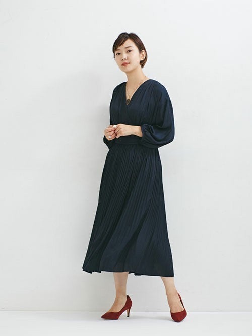 女性向けセミフォーマルの冬コーデ 準正装のアイテム選びのポイントをご紹介 モデルプレス