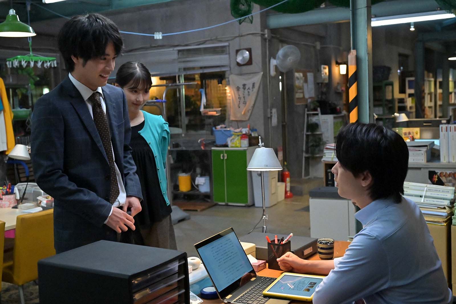 赤楚衛二、有村架純、中村倫也「石子と羽男―そんなコトで訴えます？―」第8話より（C）TBS