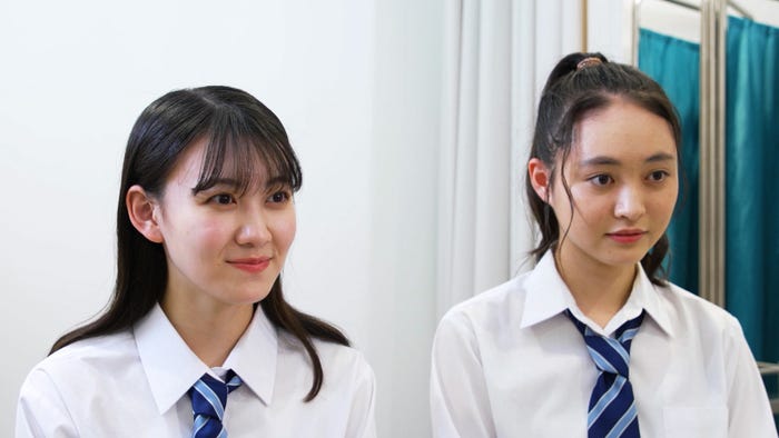 松尾美佑、宮野陽名(C)日本テレビ