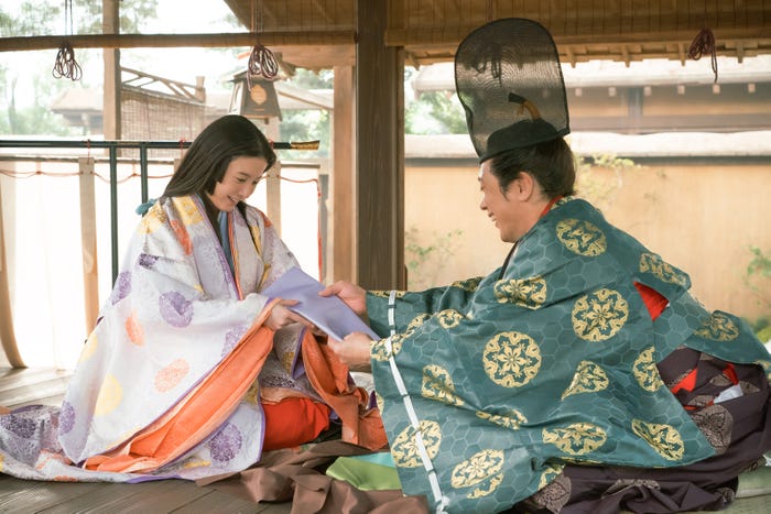 吉高由里子、佐々木蔵之介「光る君へ」第26話(C)NHK
